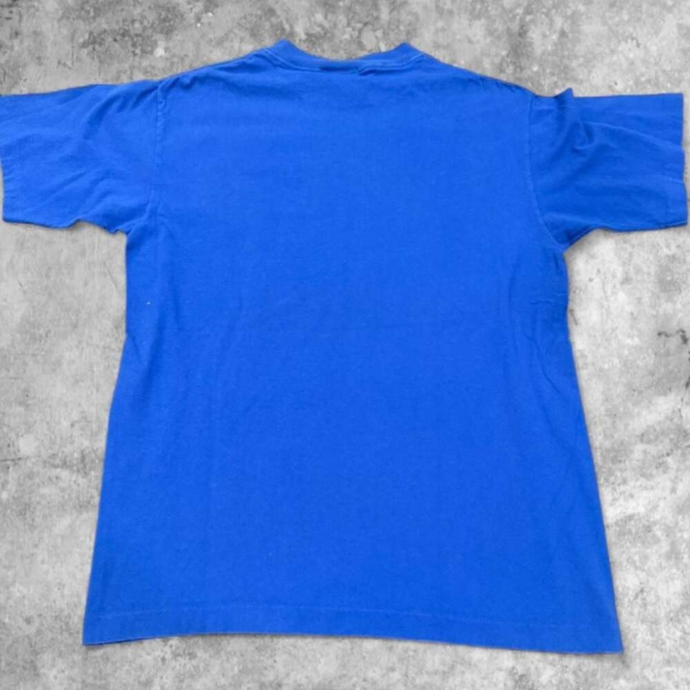 Vintage 1993 LA Rams Helmet Single Stitch T-Shirt - Picture 5 of 7